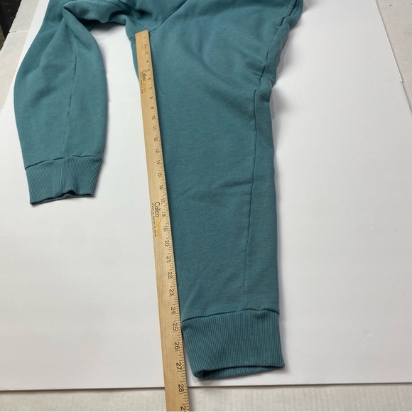 90 Degree by Reflex jogger sweatpants back pocket teal turquoise blue medium - Picture 6 of 10